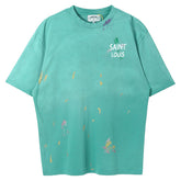 Letter Logo Print T-Shirt