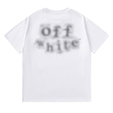 Blur Letter T-shirt