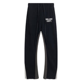 Logo Flared Cotton Sweatpants