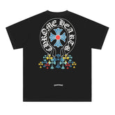 CH Patterned Cotton T-shirt