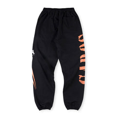 Airbrushed Skull Closed Elastic Bottom Sweatpants