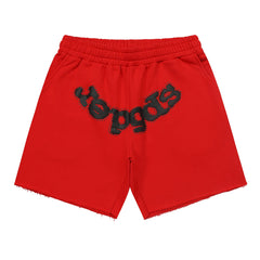 Letter Pattern Rhinestones Shorts #S959