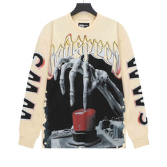 Skeleton Hand Long Sleeve T-Shirt