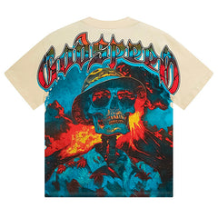 Rock Skeleton Car T-shirt