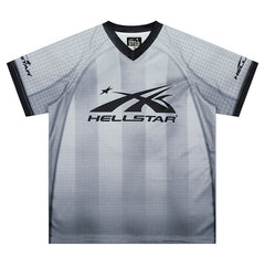 'Grey Stripes' Mesh Jersey