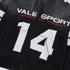 Letter Pattern Hoodie #V155
