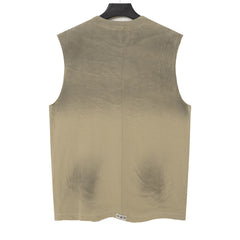 Character Pattern Vest T-shirt #G6701