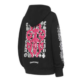 CH Letter Cross Pattern Hoodie #K34