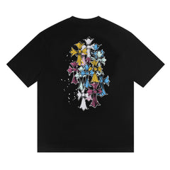 CH Cross Pattern T-shirt #Y57