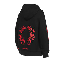 CH Letter Cross Pattern Hoodie #L3116