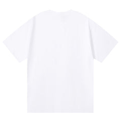Logo Pattern Print T-Shirt