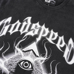Pyramid Evil Eye Pattern T-shirt #G6180