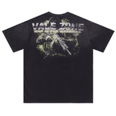 Letter Pattern T-shirt #V2916