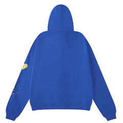 Spider Web Hoodie-Blue #8206