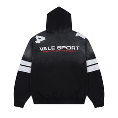 Letter Pattern Hoodie #V155