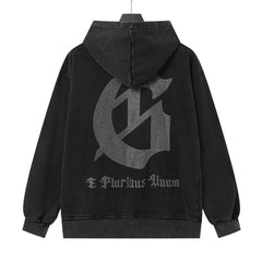 Letter Pattern Hoodies #G6902