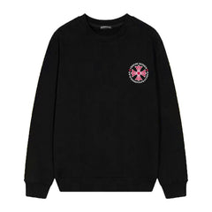 Letter Cross Pattern Sweatshirt #D31