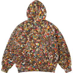 Mike Kelley Zip Up Hooded Sweatshirt