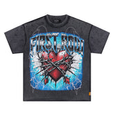 Sacred Heart Rhinestone Tee