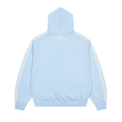 Letter Pattern Zipper Hoodie #R132