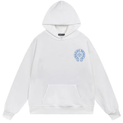 Letter Cross Pattern Hoodie #B20