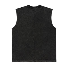 Singer Print Sleeveless T-Shirt Vest #V1300