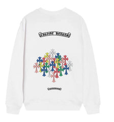Letter Cross Pattern Sweatshirt #P02