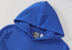 Spider Web Hoodie-Blue #8206