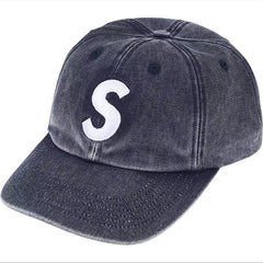Washed Chino Twill S Logo Cap