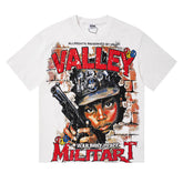 Gunman Graphic Print T-shirt #V1200