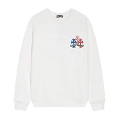 Letter Cross Pattern Sweatshirt #P02