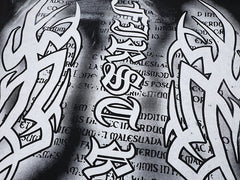Tribal Wings Heavy Washed Tee