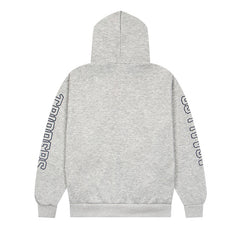 Letter Pattern Zipper Hoodie #AL88