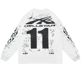 terry fabric Long Sleeve Tee