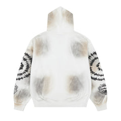 Letter Pattern Hoodie #V151