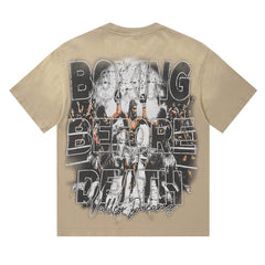 Boxing Champion Printed T-shirt #V1115