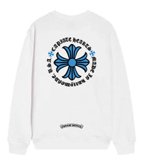 Letter Cross Pattern Sweatshirt #P09