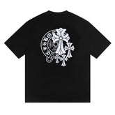 CH Cross Pattern T-shirt #Y37