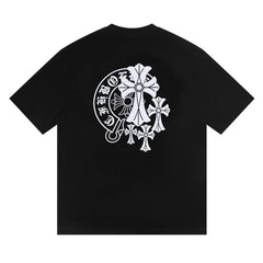 CH Cross Pattern T-shirt #Y37