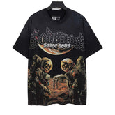 Skull Astronaut Pattern T-shirt #G5406/G6406