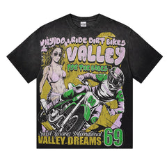 Race Car Driver Printed T-shirt #V1113