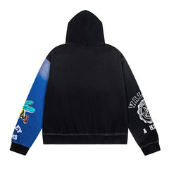 Letter Pattern Hoodie #VA08