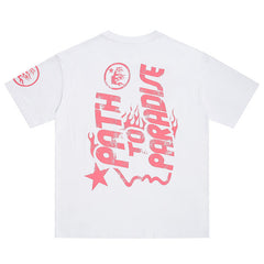 Studios Letter Print P2P T-shirt