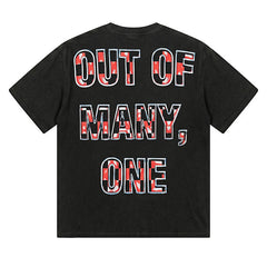 Broken Skull Pattern T-shirt #G1191/G3191
