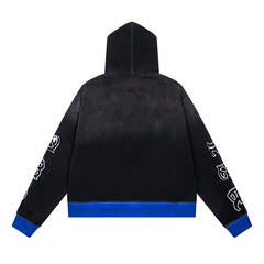 Letter Pattern Hoodie #VA07