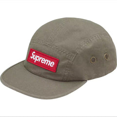 Washed Chino Twill Camp Cap