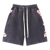 Lettering Pattern Shorts #8770