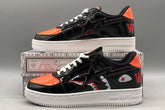 A Bathing Sta Low Mad Shark Black Orange