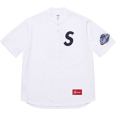 S Logo Baseball Henley