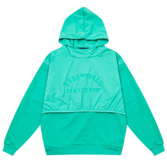 Letter Logo Splicing Hoodie